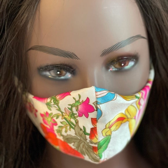 SILK AND COTTON NEW FACE MASK - Picture 1 of 3